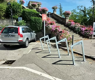 Installation de 35 arceaux vélos - Miribel